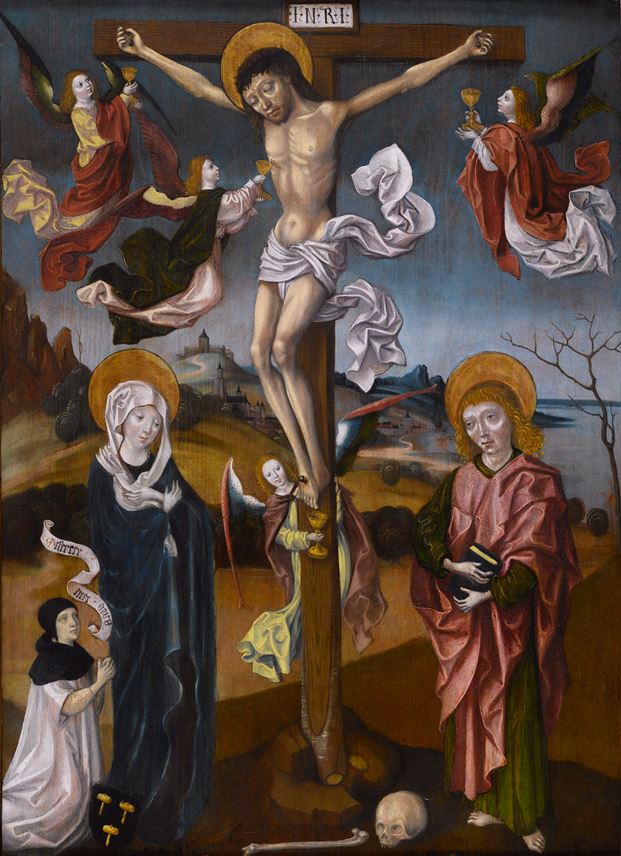 Martin Schongauer - The Crucifixion | MasterArt